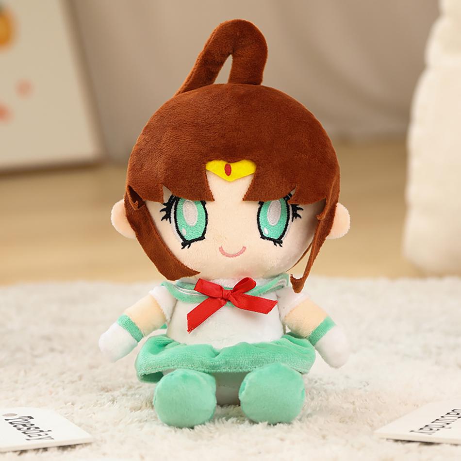 Japan Anime Sailor Moon Plüsch Süße Spielzeuge Tsukino Usagi Kaiou Michi Kuscheltier Mädchenzimmer Deko Kuscheltier Kawaii Freundin Geburtstag brown