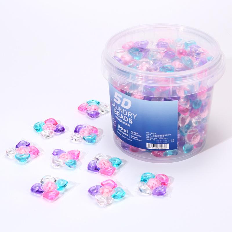 Kamelien-Duftende 5-in-1 Konzentrierte Waschmittel-Pods mit Duftperlen