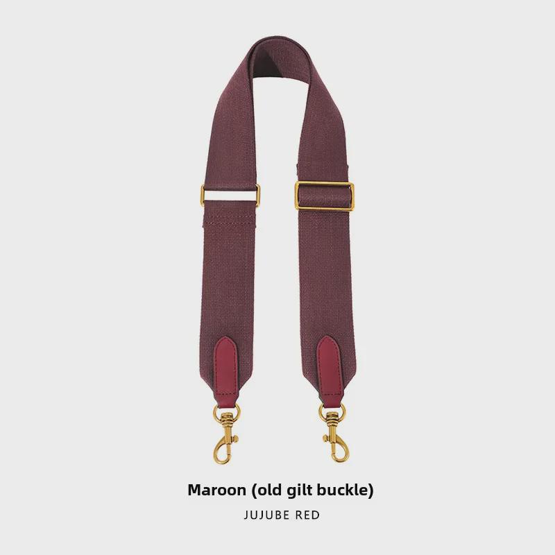 MHS-F-11 Verstellbarer 5 cm langer Canvas-Schultergurt für Damen-Umhängetaschen – Ersatz-Eimergurt-Zubehör
