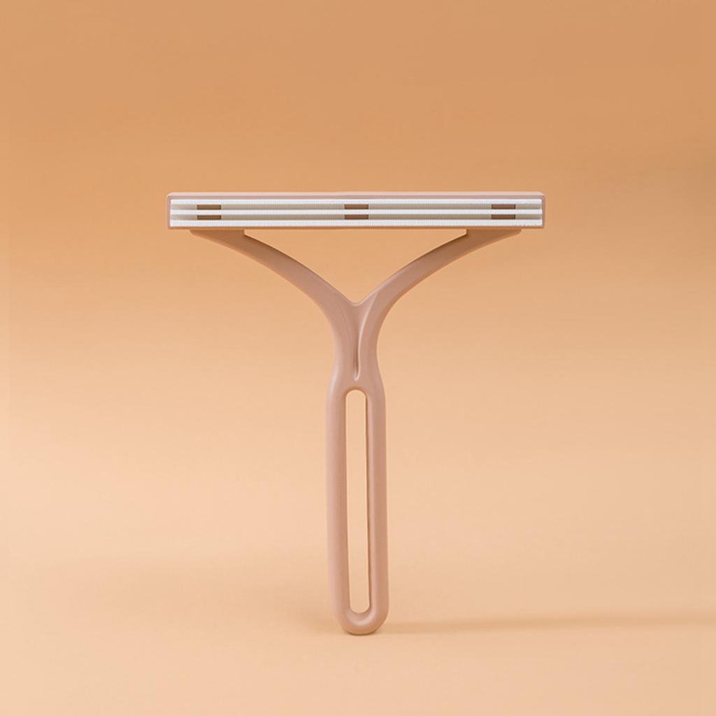 Silikon Doppelseitiger Tierhaarentferner Lint Remover Clean Tool Rasierer Pullover Reiniger Stoff Rasierer Schaber für Kleidung Teppich rosa