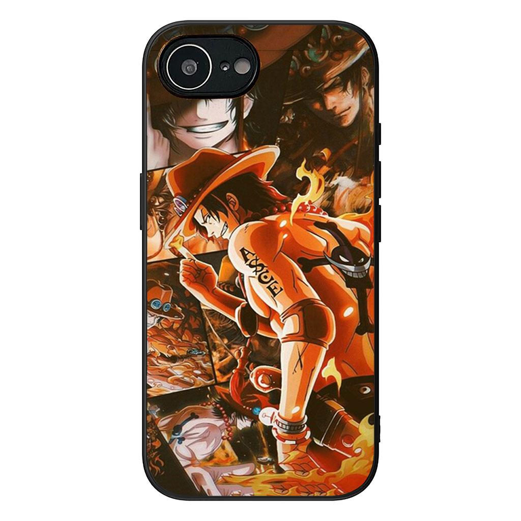 Luffy Zoro One Ace Pieces Handyhülle für Apple iPhone 16 15 14 Plus 13 12 Mini 17 Pro Max + ProMax 16E Air Case iPhone Air