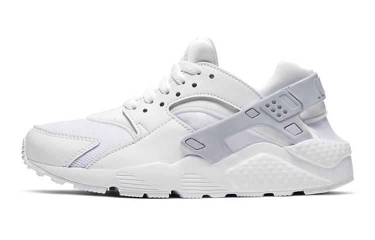 Nike Air Huarache Run Weiß Platin GS 654275-110 40
