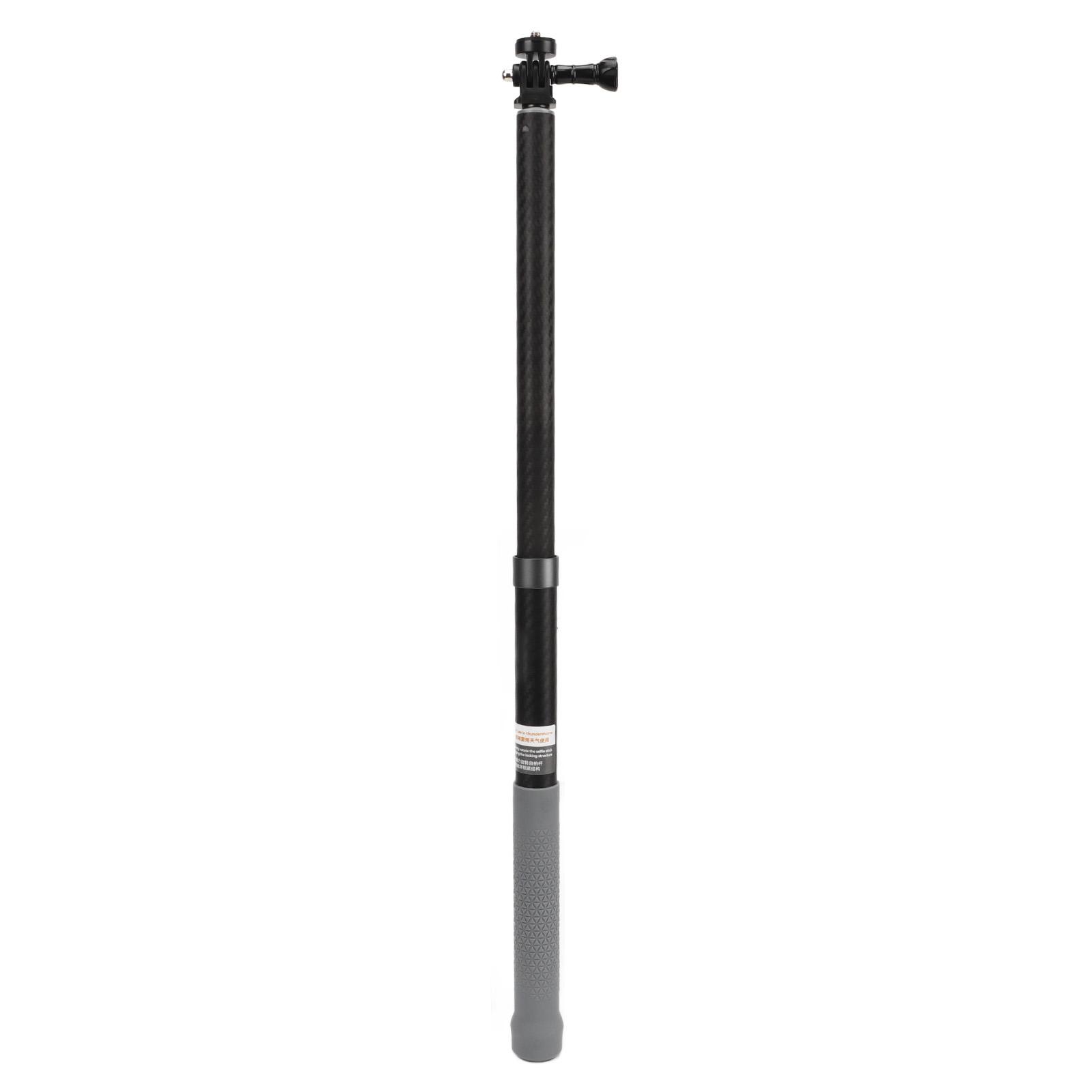 47,2 Zoll Carbon Fiber Selfie Stick 5 Abschnitte Einziehbarer tragbarer Selfie Stick mit 14 Gewinden