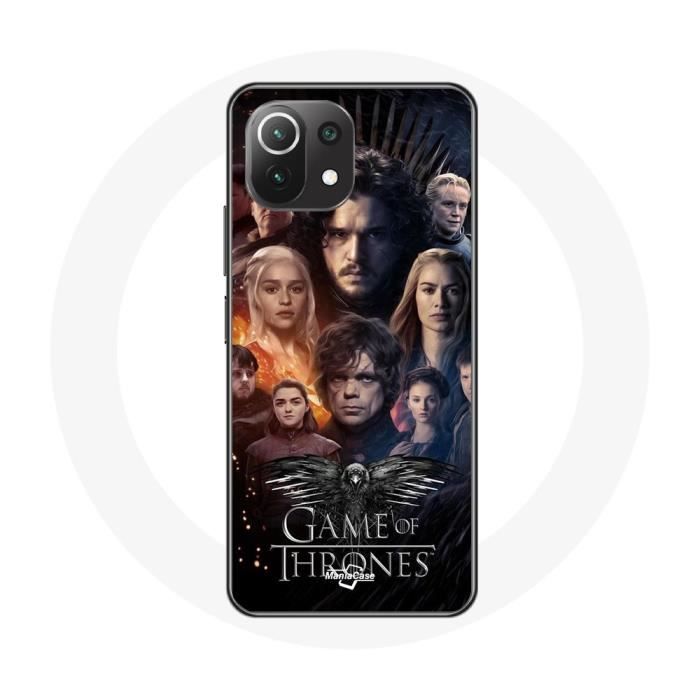 Hülle für Xiaomi Mi 11 Lite Game of Thrones Staffel 8 Game of Thrones Crew Poster Logo A