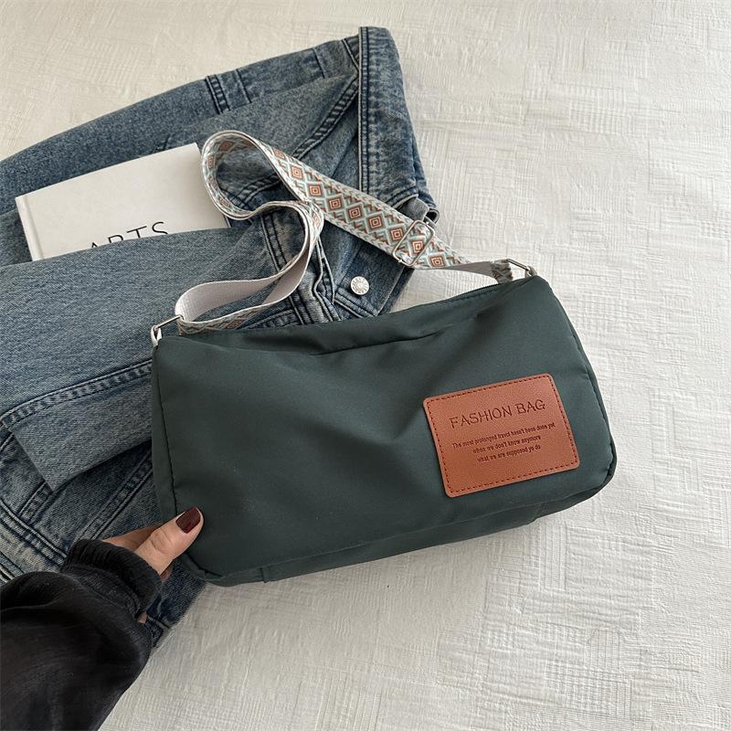 Leichte Pendlertaschen Trendy Crossbody Bags für Damen Taschen mit großem Fassungsvermögen Taschen für Damen Einfache, lässige Schultertaschen gray