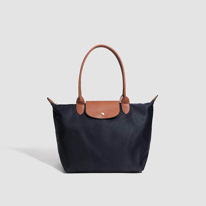 Taschen für Damen, Knödeltaschen aus Nylongewebe, leichte, wasserdichte Tragetaschen, Umhängetaschen mit einer Schulter für Pendler Small size