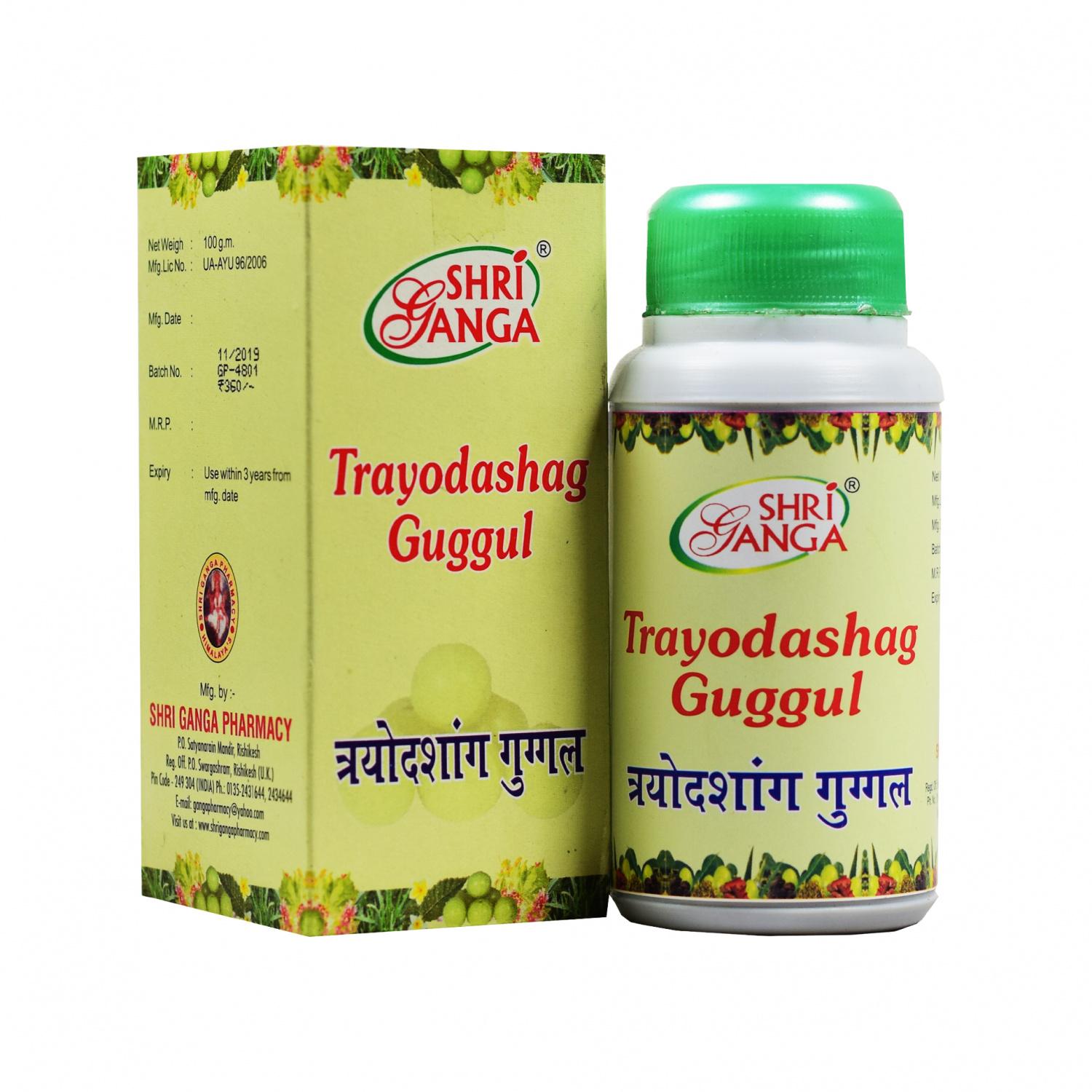Triodashang Guggul (100 g), Trayodashang Guggul, Shri-Ganga-Apotheke