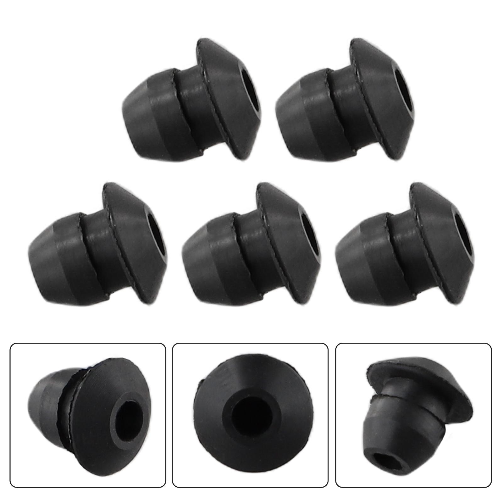 5 Stück Gummitülle 1 Loch Kraftstofftank Dichtungstülle Kraftstofftanktülle für BG75 FS40 HL75 TS460 Freischneider Motorsense Rasenmäher China Mainland