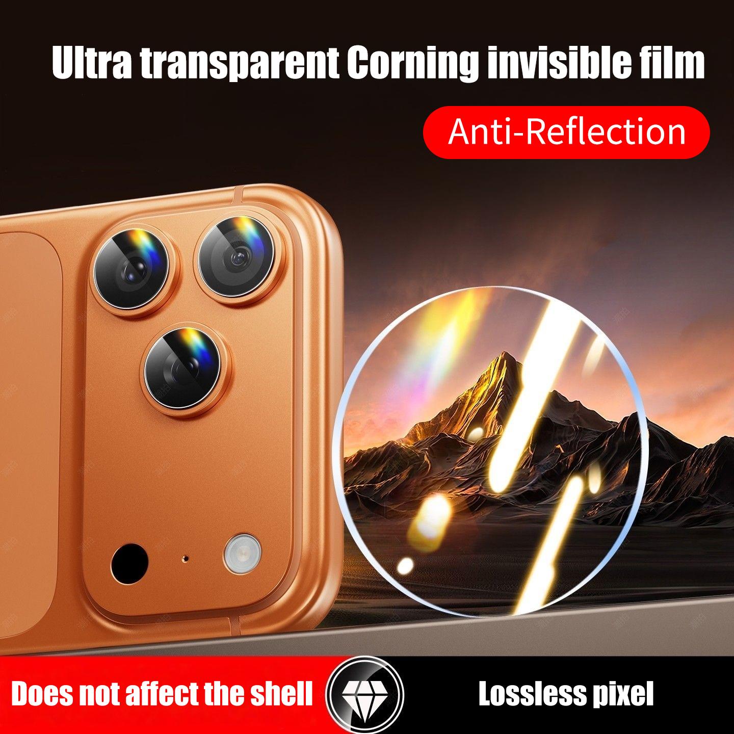 Für iPhone Air 17 16 15 14 13 12 mini 11 Pro Max X XS Max XR 8 7 6 6s Plus SE 2020 Rückkamera-Objektiv Schutz aus gehärtetem Glas iPhone 11 Pro Max