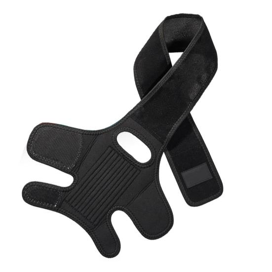 Hunde Knieorthese bei Kreuzbandriss Einstellbare Beinstützmanschette Hunde Sehnenentzündung Stützmanschette Einfache Installation Hunde Beinorthese S schwarz