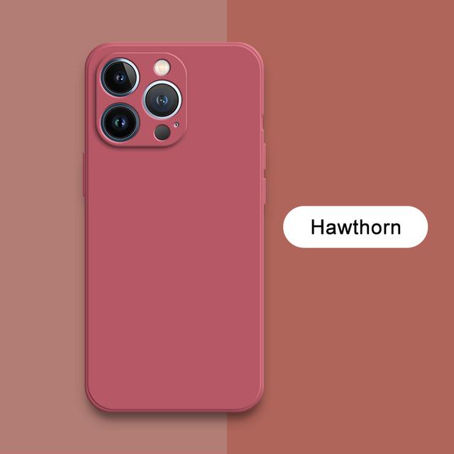 Fashion Square Flüssigsilikonhüllen mit eingelegtem Stoff für iPhone 11 12 13 14 15 Pro Max Plus Mini Hüllen iPhone X XR XS MAX 7 8 6 6s 14Pro iPhone15 iPhone 13 dunkelrote