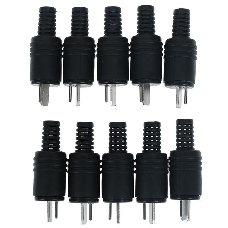 10 Stücke 2 Pin Din Stecker Hifi Lautsprecher Audio Stecker Für Lautsprecher