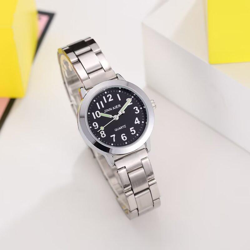 Neue Kinder Jungen Mädchen Uhren Edelstahl Studenten Quarz Erwachsene Uhr Geburtstag Geschenk Uhren Montres Kol Kaati