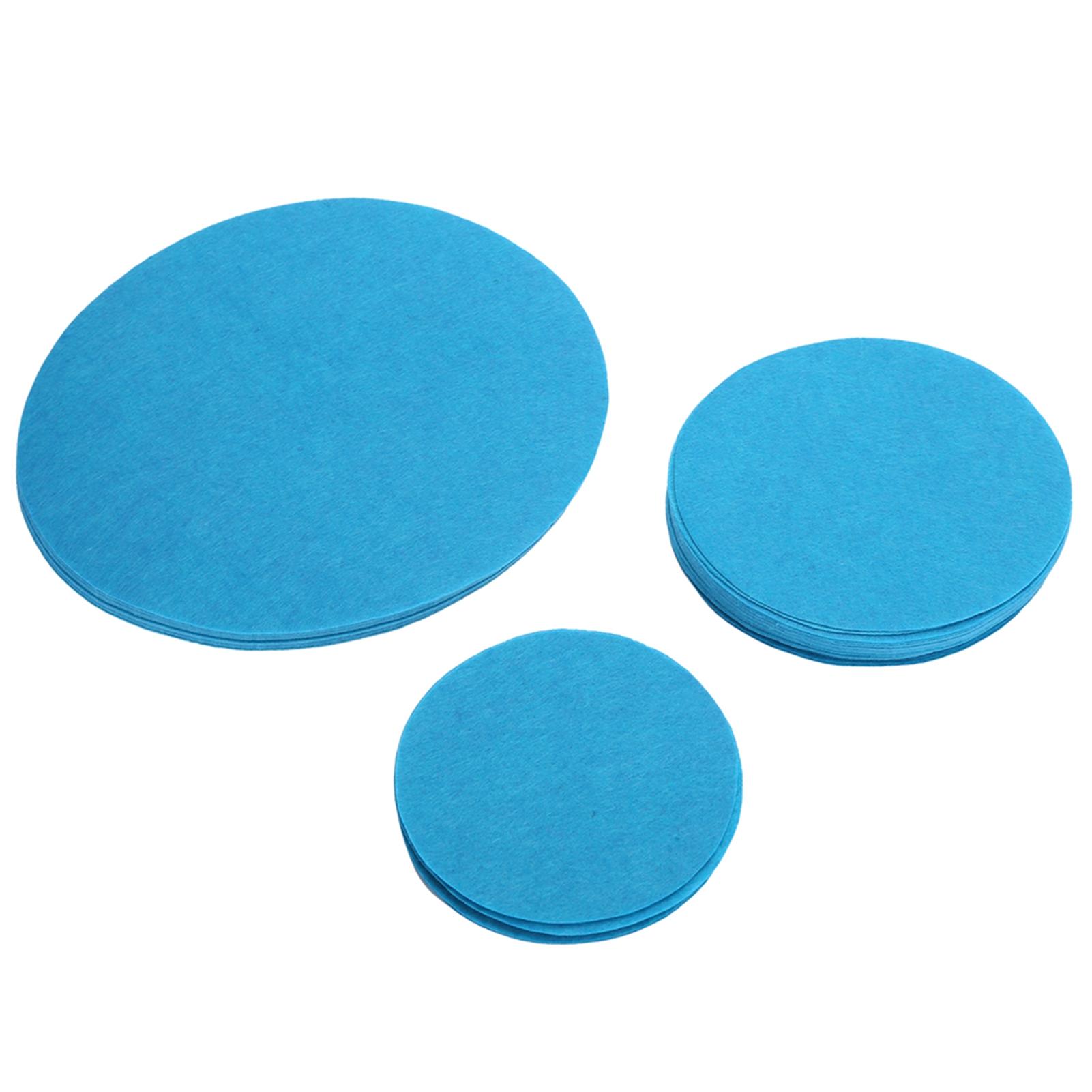 Filz Teller Schutz Pad Schüssel Anti Reibung Pad Topf Stapeln Lebensmittel Platte Teiler Separator see-grüne