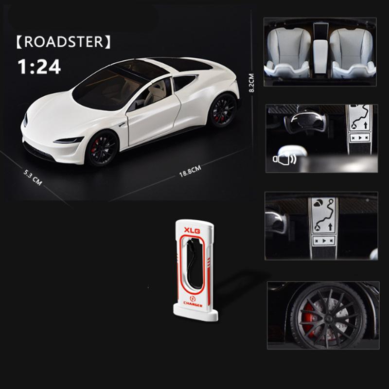 1:24 Modell Y 3 S SUV Legierung Auto Modell Diecasts Metall Spielzeugfahrzeuge Auto Modell Simulation Ton und Licht Sammlung Kinderspielzeug Geschenke