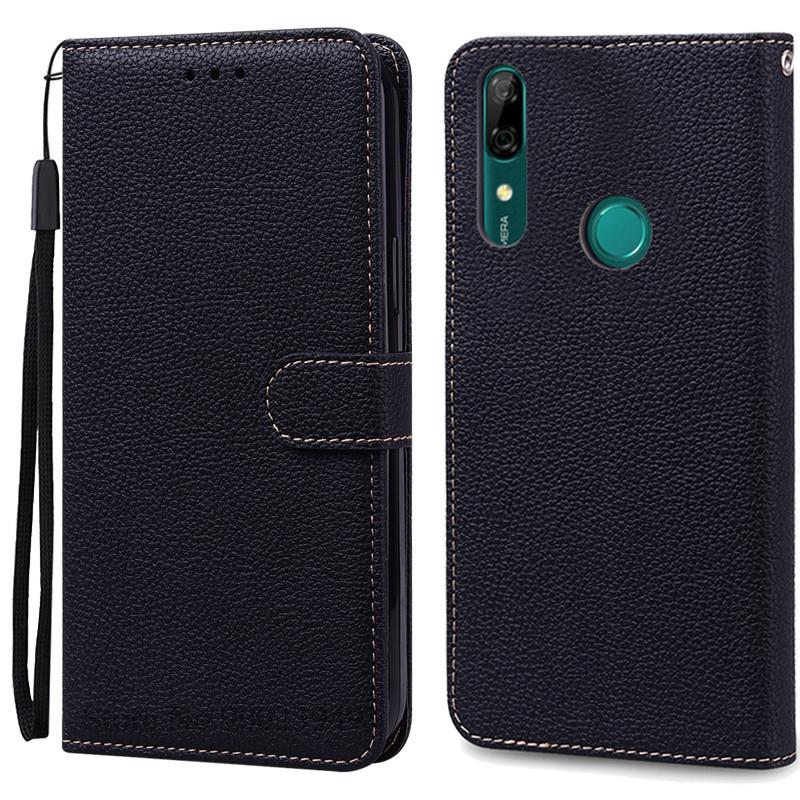 Für Huawei P Smart Z Fall PSmart Z STK-LX1 Leder Brieftasche Buch Abdeckung Telefon Fall Für Huawei P Smart Z Telefon fall Coque Fundas For Huawei P Smart Z schwarz