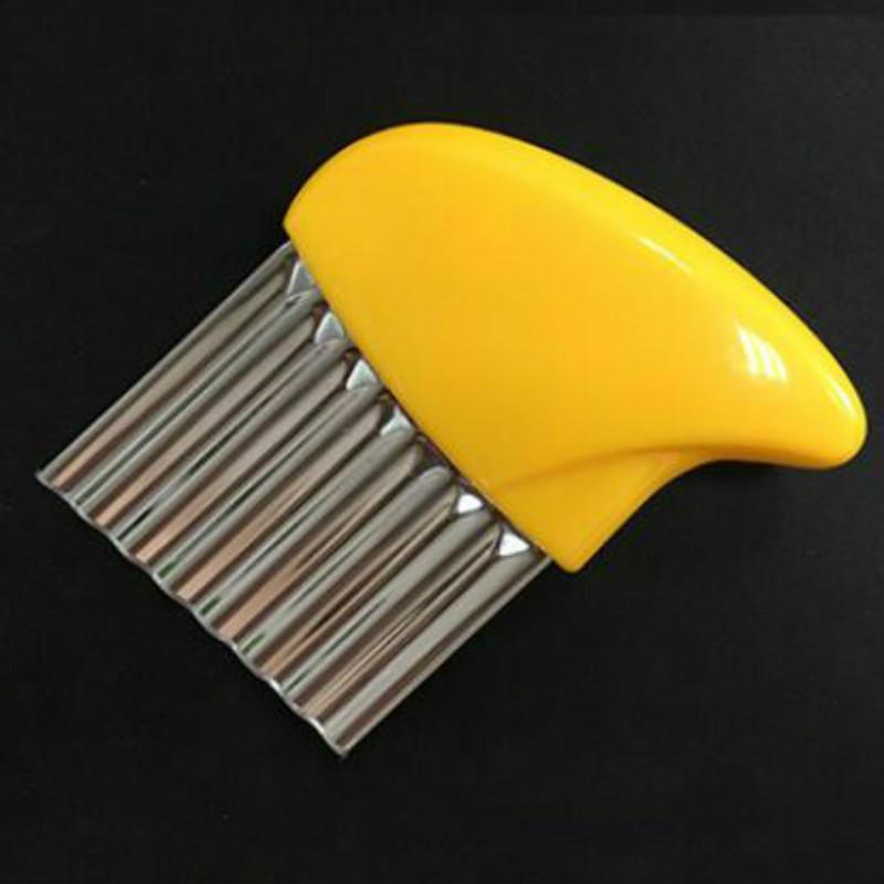 Kartoffelschneider, Pommes Frites, Chips, Schälmesser gelb