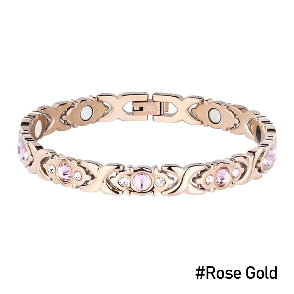 Mode Abnehmbare Energie Magnet Armband Magnetische Abnehmen Armband Schmuck Frauen Zubehör rose gold