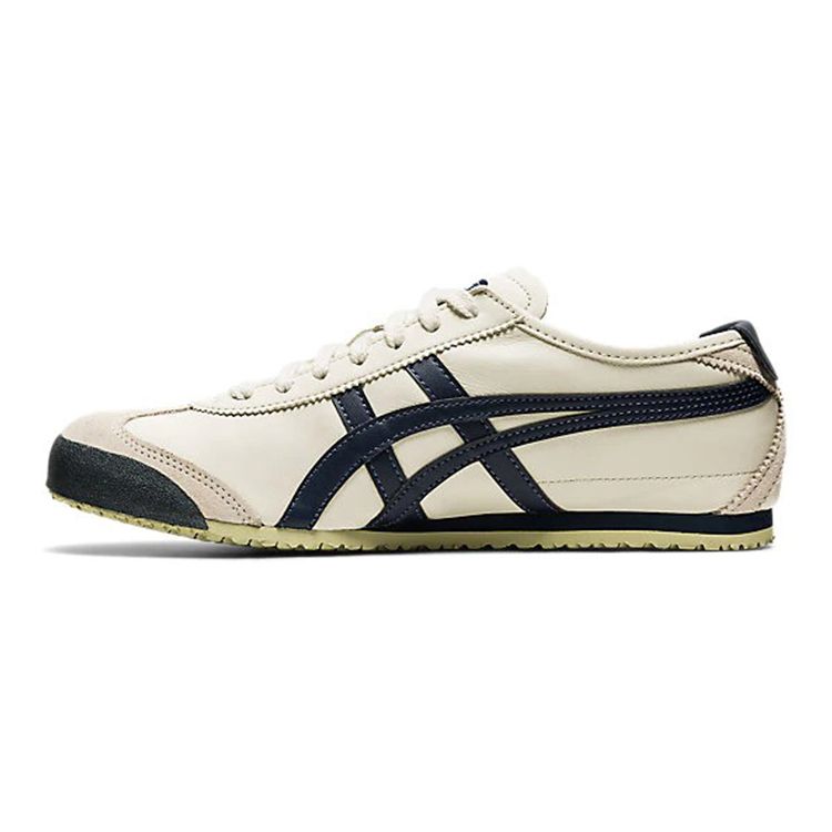 ASICS Mexico 66 Birke Indigoblau 2022 Unisex Sneaker Creme Latte DL408-1659 39.5