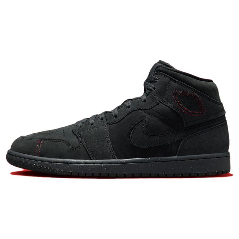 Jordan 1 Mid Se Craft Dark Smoke Red Jordan FD8634-001 40.5 schwarz