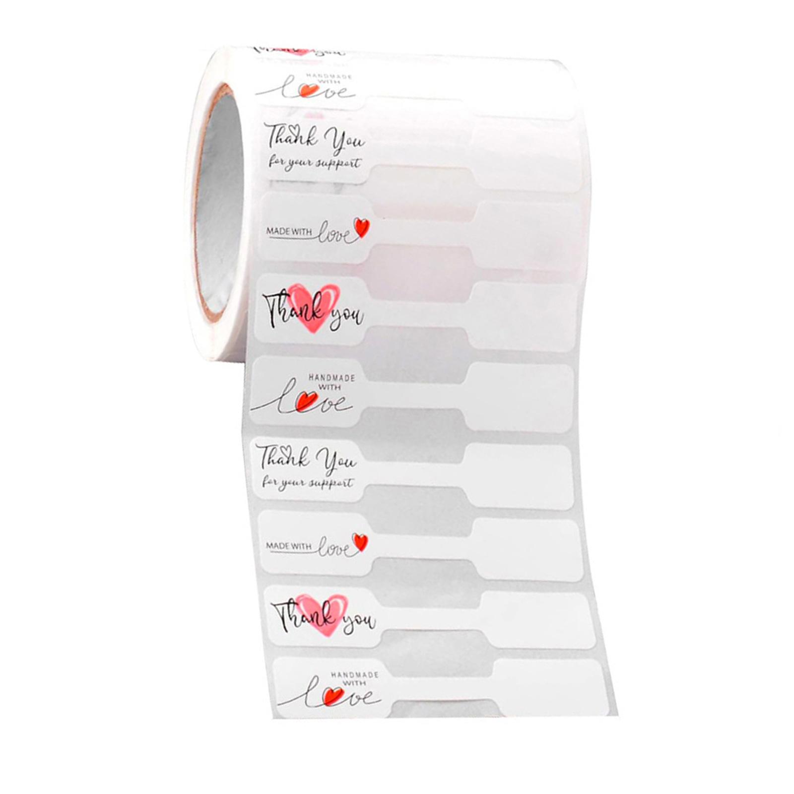 500 Stück Schmuck-Preisetiketten, Schmuck-Preisaufkleber für Halsketten, Armbänder, Ringe, Schmuck- und Kleidungsdisplays rosa