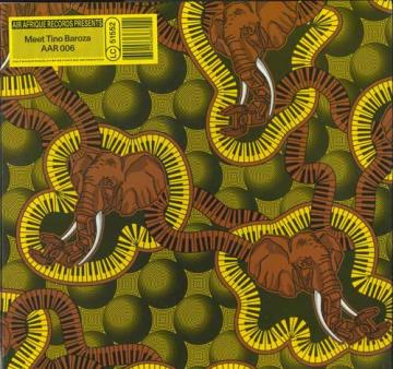 LP-Schallplatte DJ AIR AFRIQUE, KONGO K, TINO BAROZ - Meet Tino Barozo AAR006 Air Afrique EU 2017 Schweiz Tanz & Elektronik