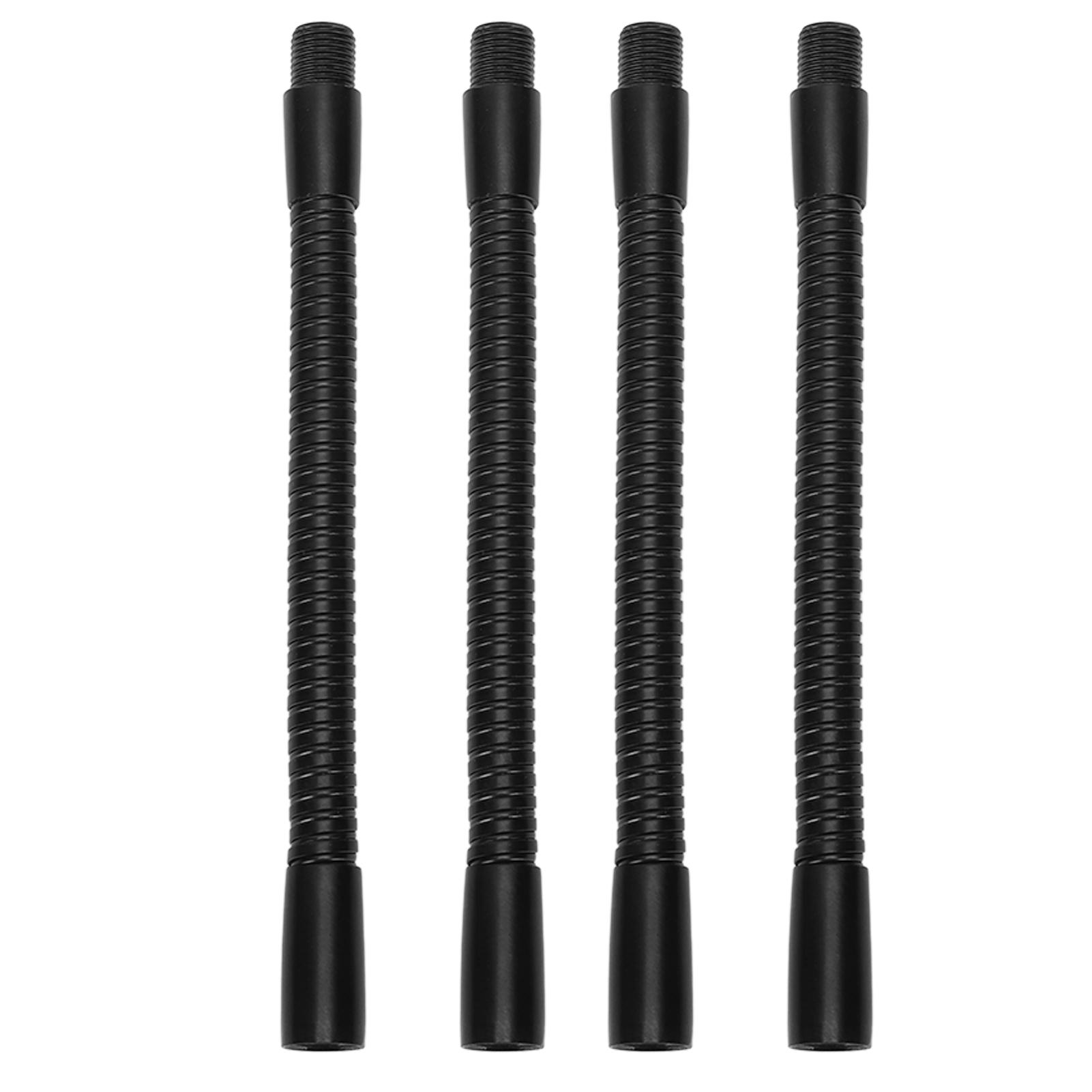 4 Pcs Schwanenhals Lampe Schlauch Aluminium 10mm Kaliber Flexible Tisch Schreibtisch Lampe Schlauch Beleuchtung Armaturen 15cm/5.9in