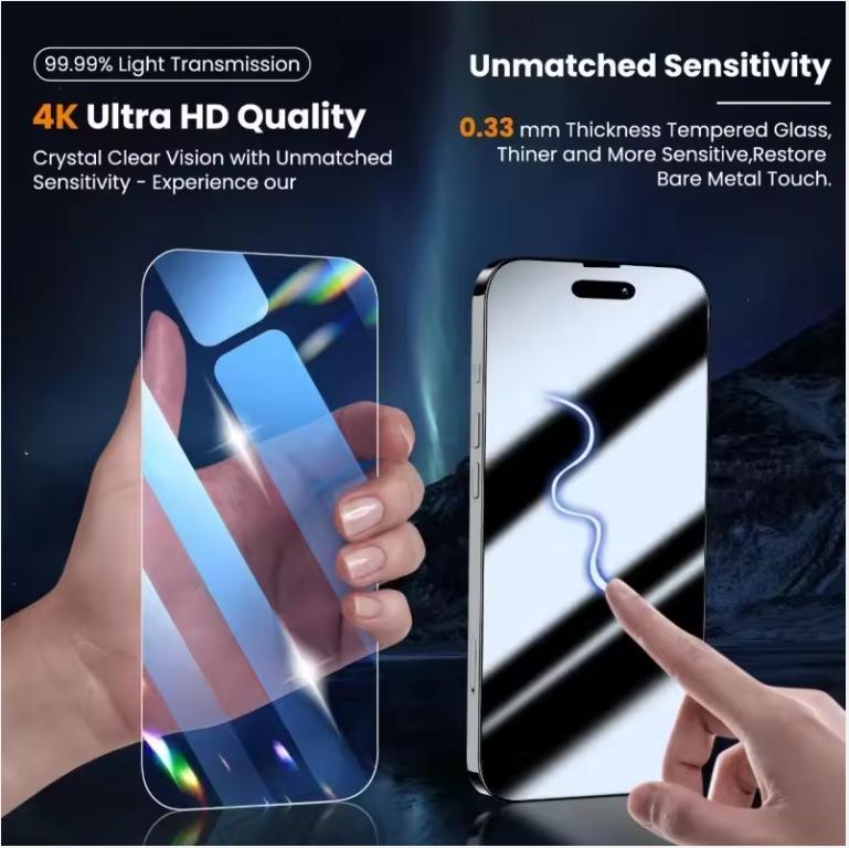 2025 Panzerglas für iPhone 17 Pro Max Displayschutzfolie für iPhone 17 17 Air 17 Pro 17 Pro Max 5G Schutzglasfolie IP 17 iPhone17 Pro Max