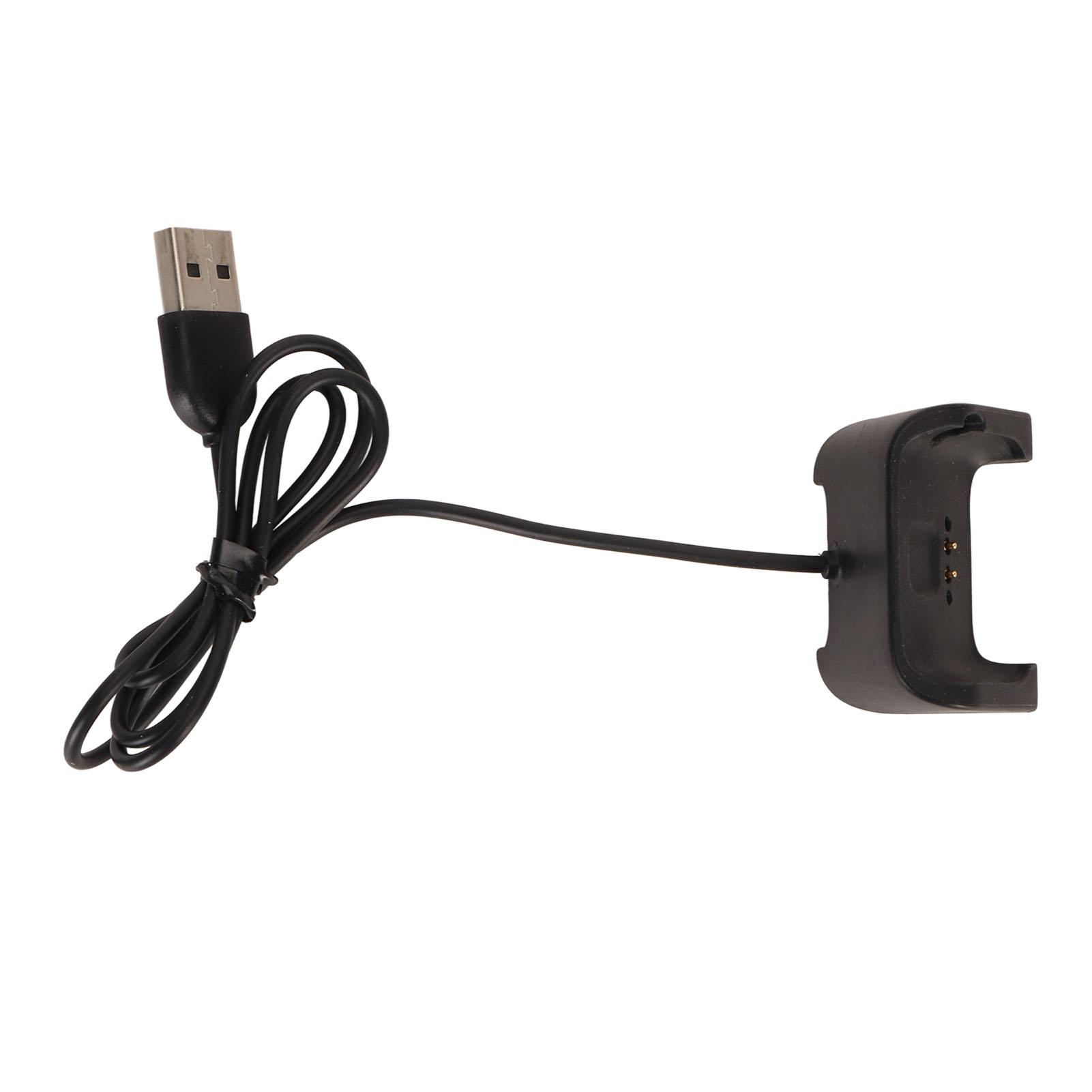 Smartwatch Ladekabel Cradle 3,3 ft Schwarz USB 5V 300mA Smartwatch Ladegerät Dock Stand Cradle für