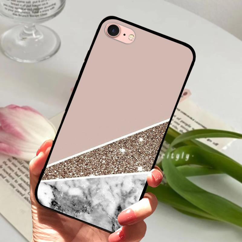 Für iPhone 6S 6 Hülle Silikon Weiche Rückseite Handyhülle Für iPhone 7 7Plus 6 6S Plus Silikonhüllen Für iPhone 8 8 Plus Fundas Stoßfänger for iPhone 6 6S