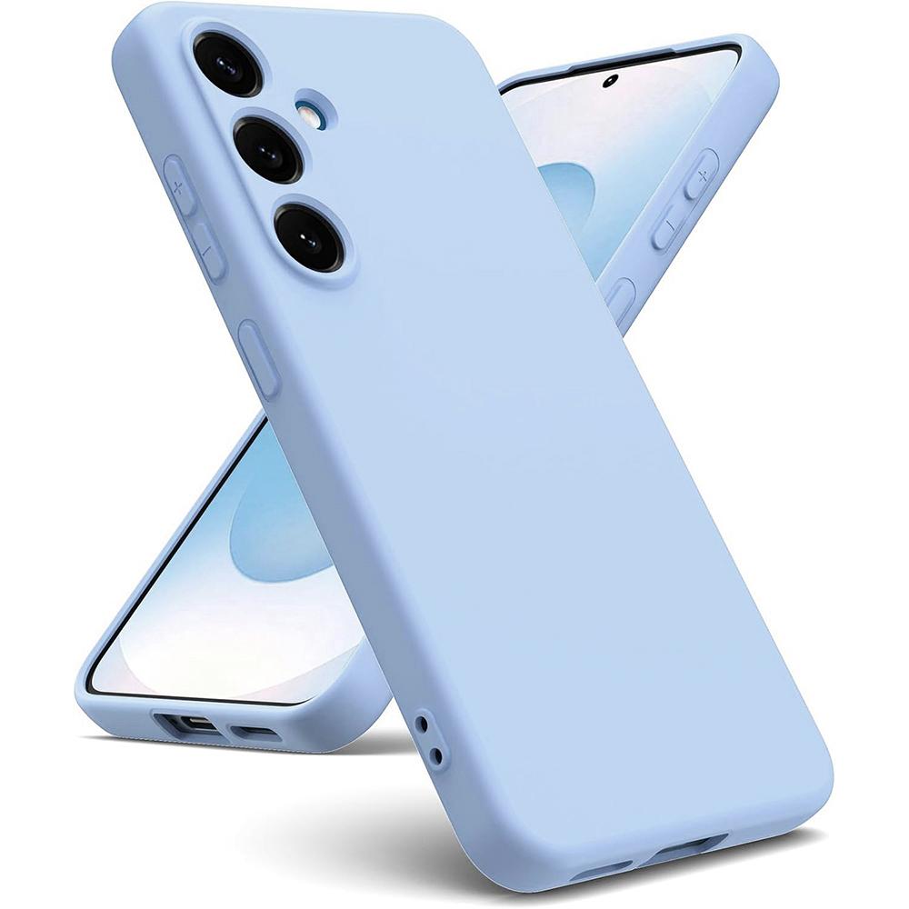 Luxus-Flüssigsilikon-Hülle für Samsung Galaxy S25 S24 S21 FE S23 S22 Ultra Plus Matte Candy-Farbe Weiche Rückseite Stoßfest Galaxy S21+ 5G
