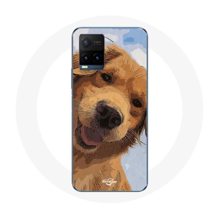 Coque pour Vivo Y21s 2021 / Y21 2021 Golden retriever Race de chiens