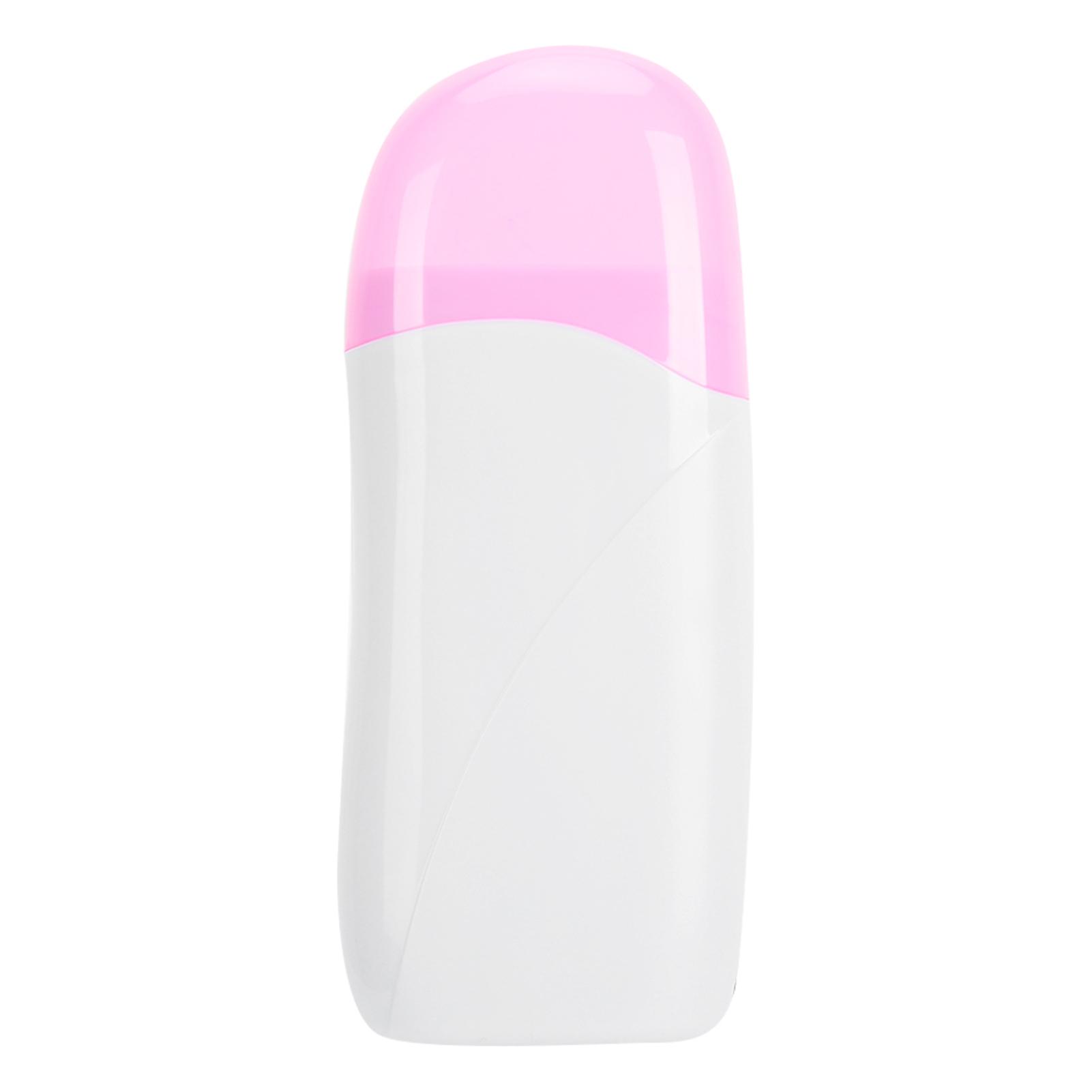 Tragbarer Elektrischer Enthaarungswachs Erhitzer Arm Bein Haarentfernungsmaschine Epilierer RosaWeiß