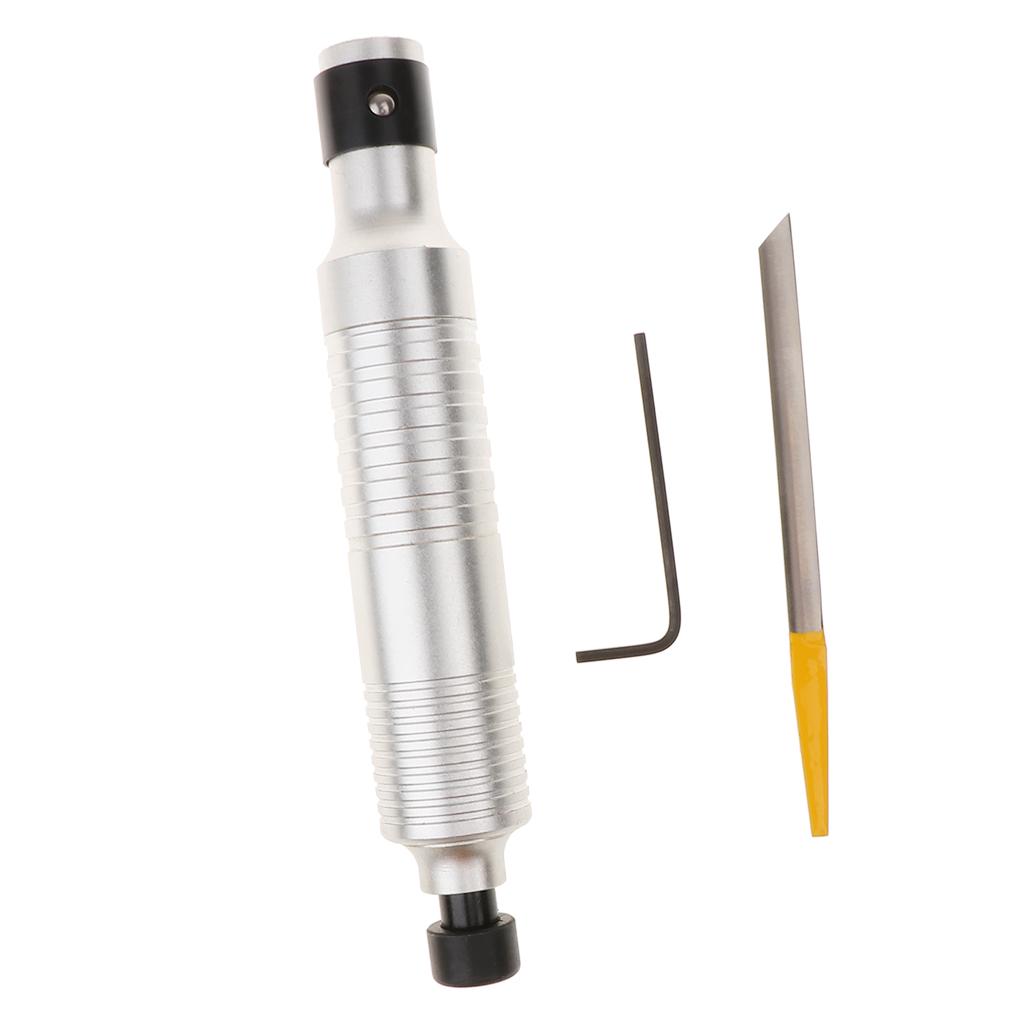 Juwelier-Flexwellenmotor, rotierender Schnellwechsel-Hammer, Handstück, Schmuckwerkzeug as described silber