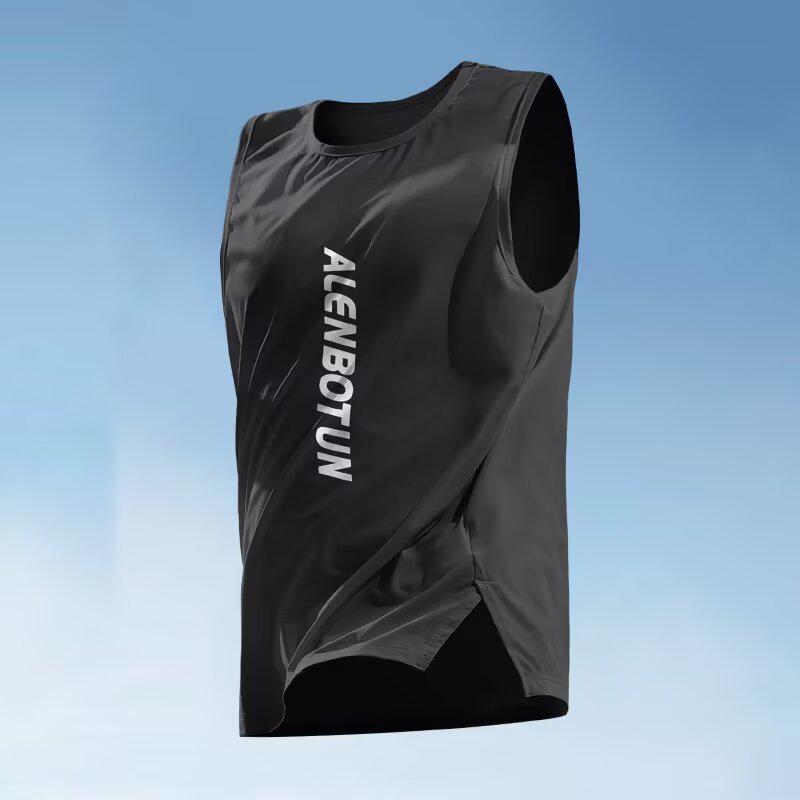 Herren Übergröße Schnelltrocknend Ärmellose Schwimmweste & Badehose Set 2025 4XL schwarz