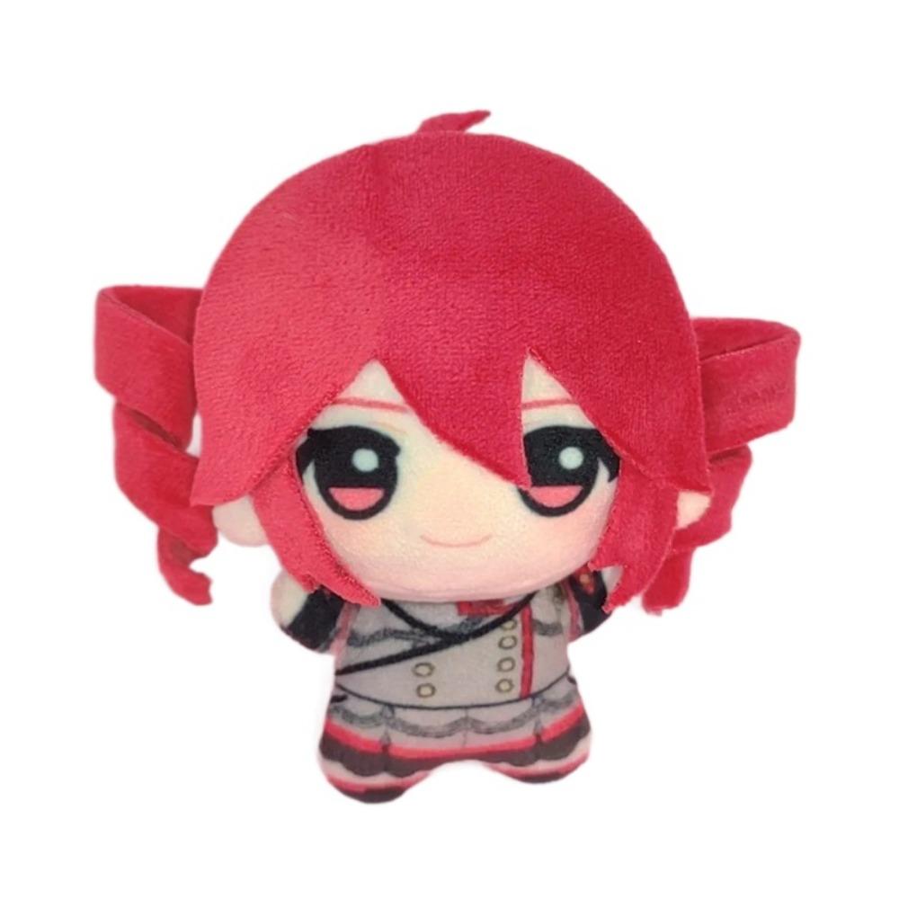 Peripheres Kasane Teto Plüschanhänger Anime Stofftier Hängendes Ornament Teto Schlüsselanhänger Cartoon 10cm Teto Plüschtiere Kinderspielzeug red