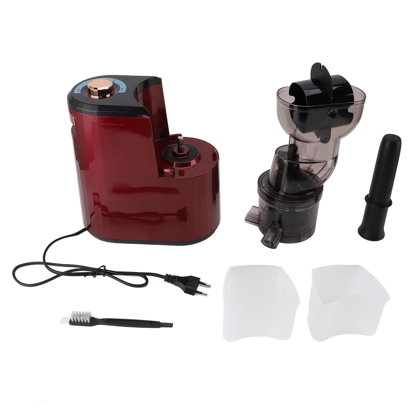 Kaltpress-Entsafter mit 90-mm-Einfüllschacht, 150 W, leiser, langsamer Kau-Entsafter für Obst L