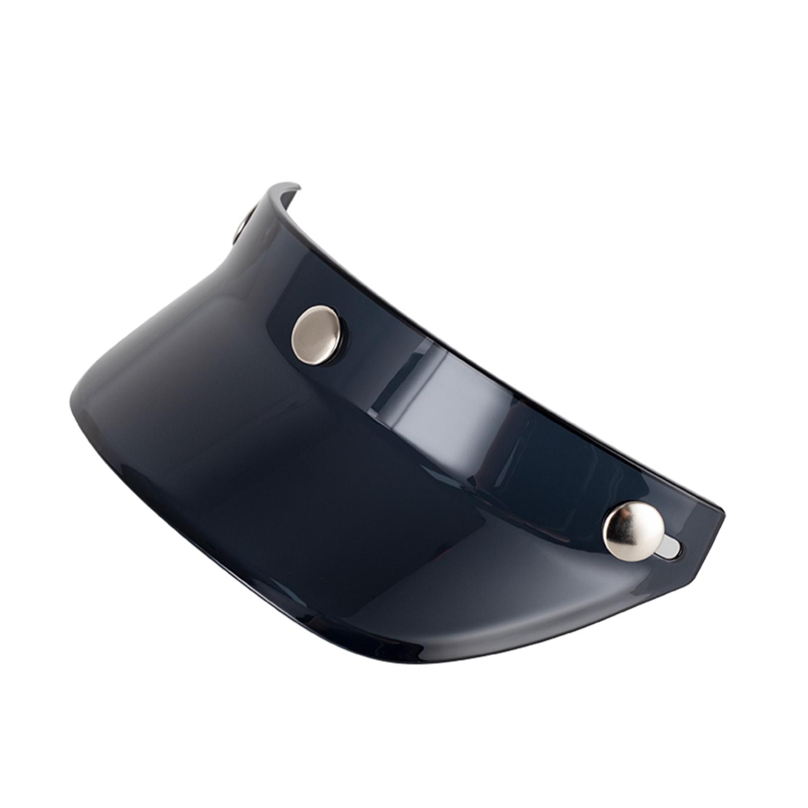 Motorradhelm Visier Motorradhelm Schild 34 Offen Anti-Sonnen dunkelbraune