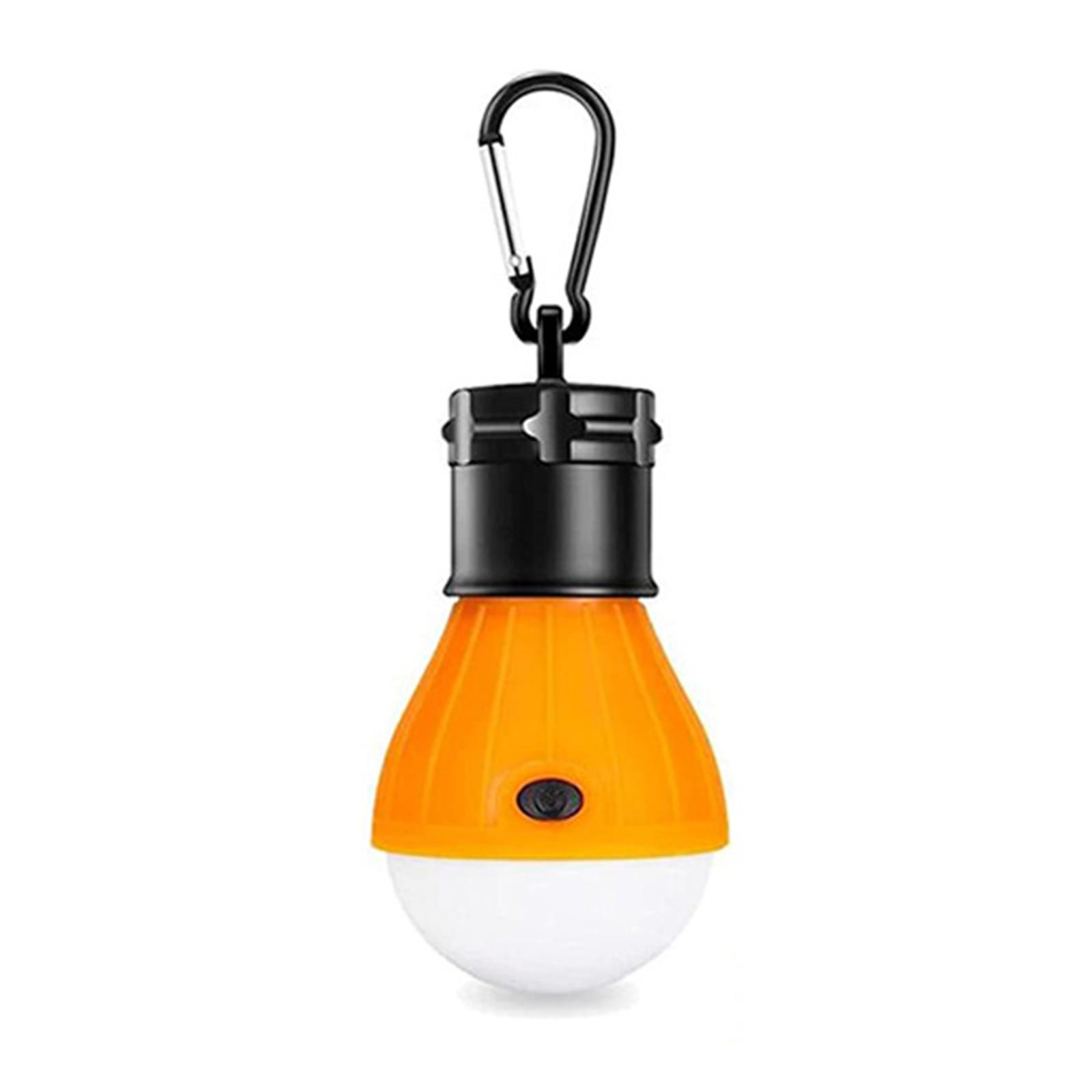 1PC Camping Glühbirne Tragbare LED Camping Laterne Camp Zelt Lichter Lampe Camping Ausrüstung und orange