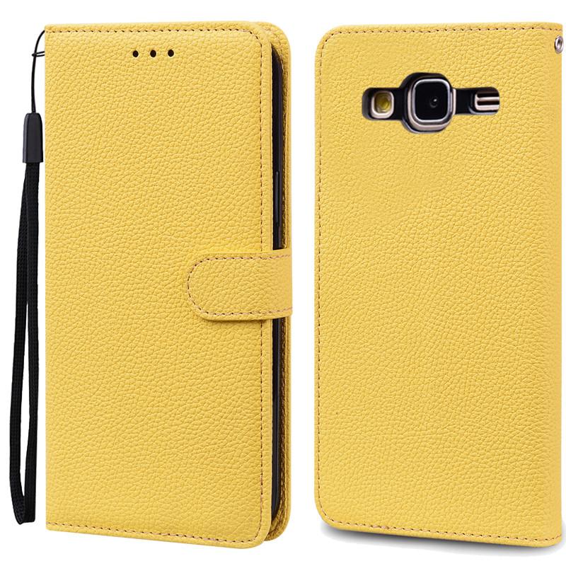 Für Samsung Galaxy J3 2016 Fall Flip Leder Abdeckung Für Samsung J3 2016 Fall Brieftasche Telefon Fall Für Samsung Galaxy J3 6 2016 J320F For Samsung J3 2016 gelb