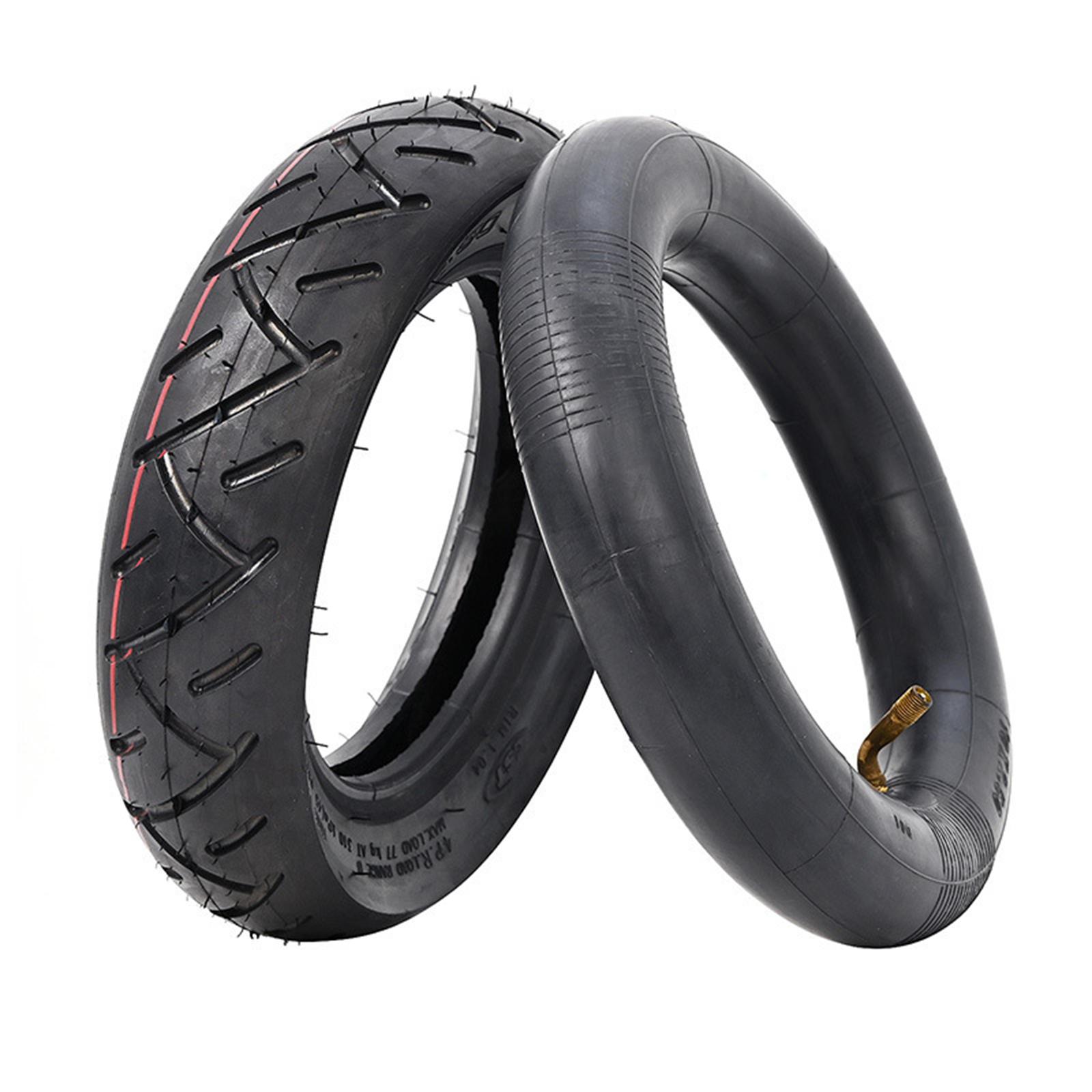 10 Zoll 10x2,50 Reifen Luftbereifung Außenreifen Kompatibel mit Kugoo M4 Elektroroller 1pc Outer Tire and 1pc Inner Tire