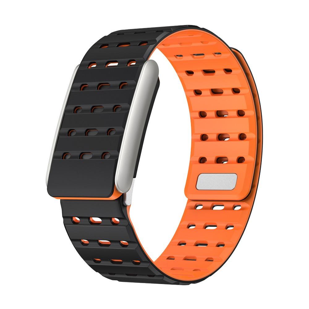 Atmungsaktives Fitnessband Silikon Sportarmband für Whoop 5.0 Life MG/One/Peak Damen Herren Black for Whoop 5.0