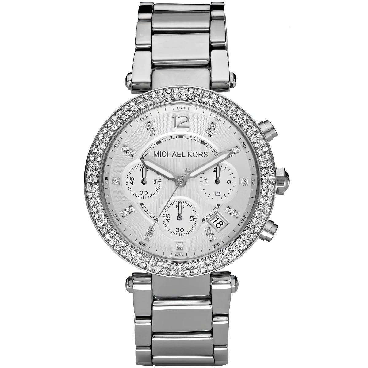 Michael Kors MK5353 Damen Parker Uhr 38 silber