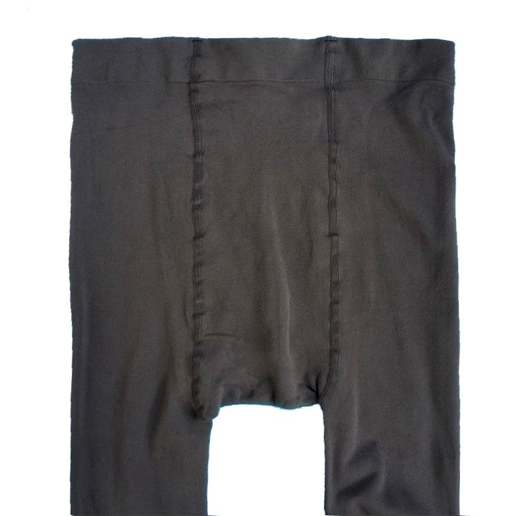 Damen-Strümpfe in großen Größen, superelastisch, schwarze Leggings, modische weiche Strümpfe, Hosen, lange Socken 120D grau
