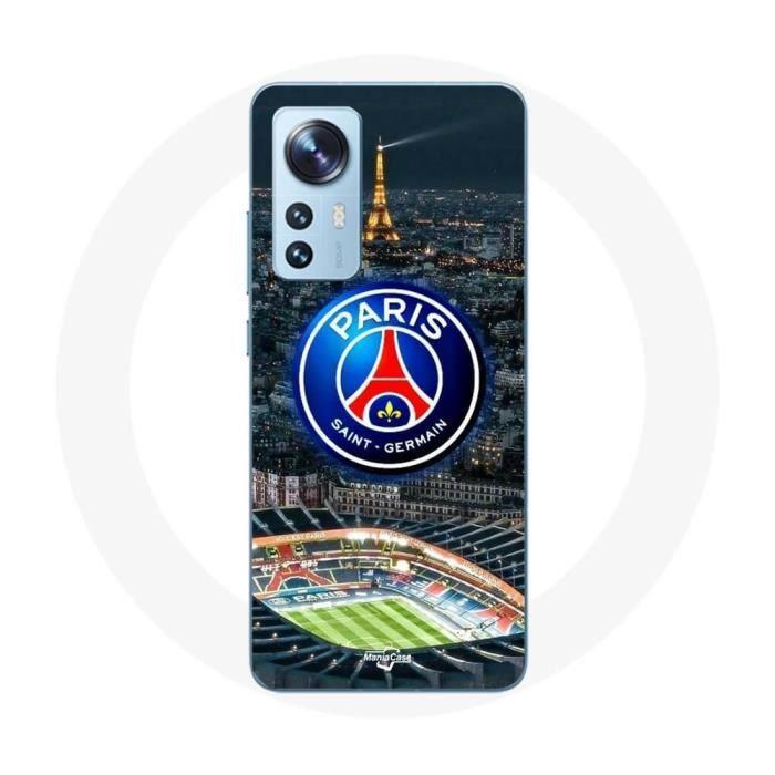 Hülle Xiaomi 12X PSG Logo Stadion Nacht Eiffelturm