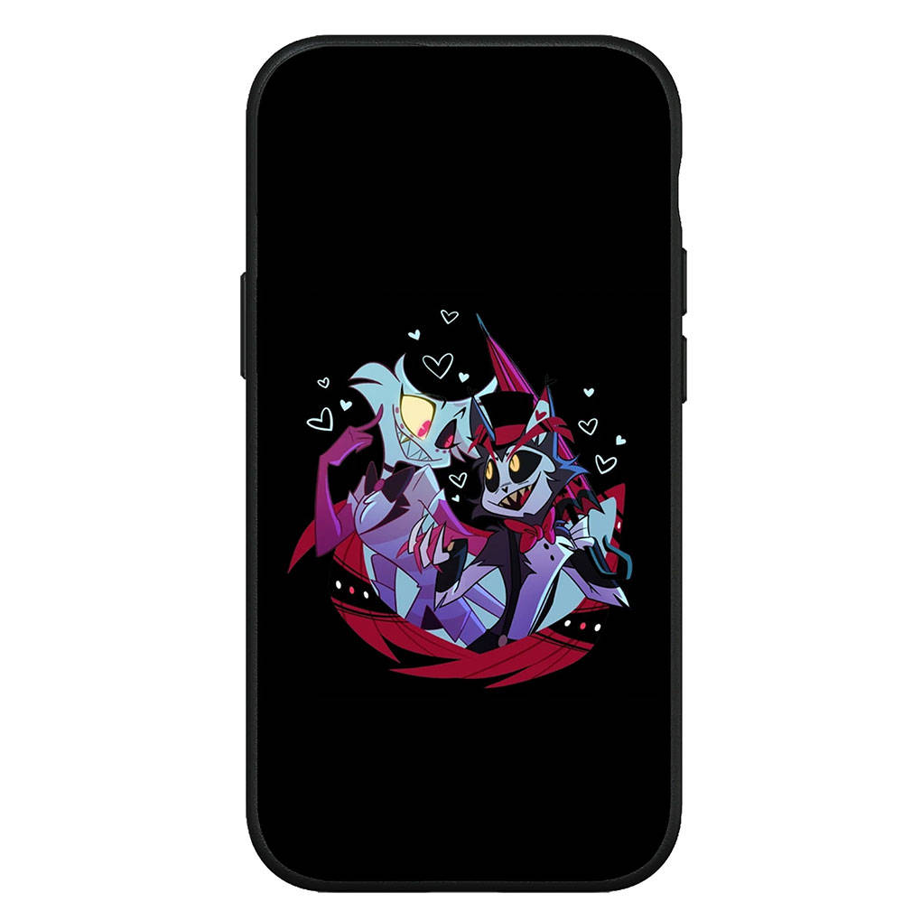 Hülle für iPhone 15 14 Xiaomi Redmi Note 13 12 11 Pro Max X 8 7 9 XR Samsung Galaxy S24 S23 A05 OPPO A15 Huawei Hazbins Hotels Angel Dust Alastor Hülle for Samsung Galaxy Note 9 rehbraun