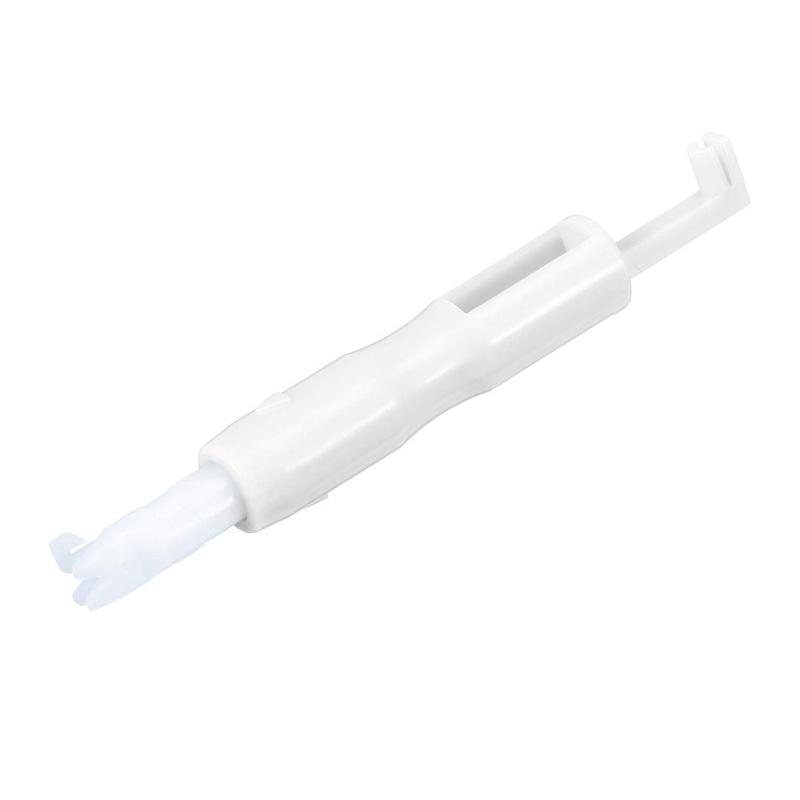 Nähmaschine Nadeleinfädler Sticheinführwerkzeug Automatischer Einfädler Schnellnähen Einfädler Nadelwechsler Halten Sie die Nadeln fest weiß