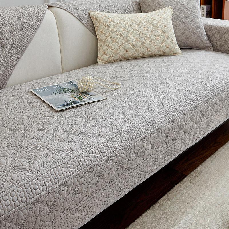 Nordic Verdicken Baumwolle Sofa Abdeckung für Wohnzimmer Herz Gefüttert Sofa Kissen Schonbezüge Anti-Slip Universal Sofa Handtuch Matten hund Matte 70x70cm 1pcs