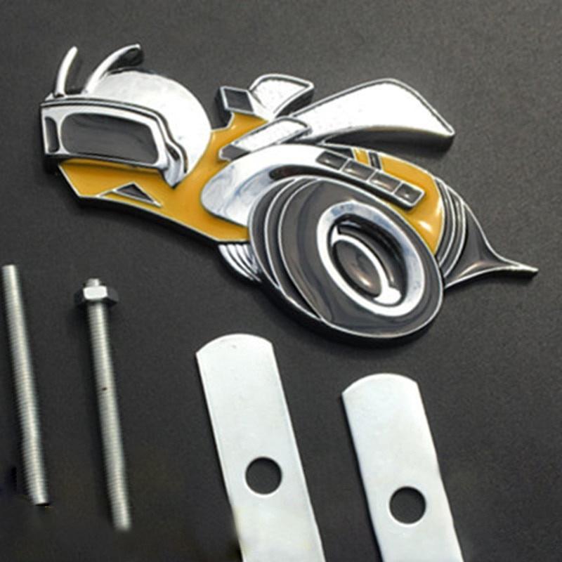 Für 6,4 l Bee Kühlergrill-Abzeichen, Auto-Emblem-Aufkleber für Scatpack, Challenger, Compass, Command, Durango, Chrom-Aufkleber, Exerior Off Road 8 Front Grille Badge
