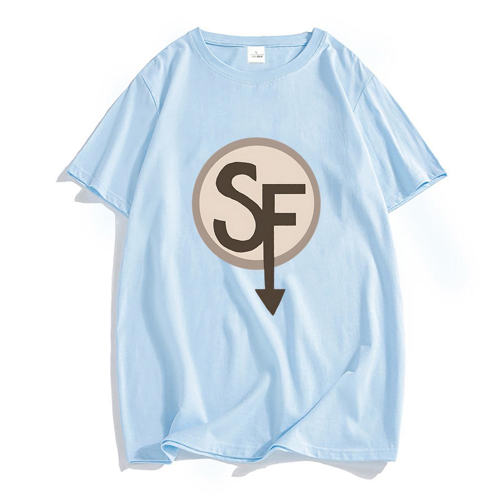 Sally Face Spiel Druck T-Shirts Kurzarm Herren Damen T-Shirt Streetwear Hip Hop Grafik T-Shirts Baumwoll T-Shirts Tops Lässig XXL